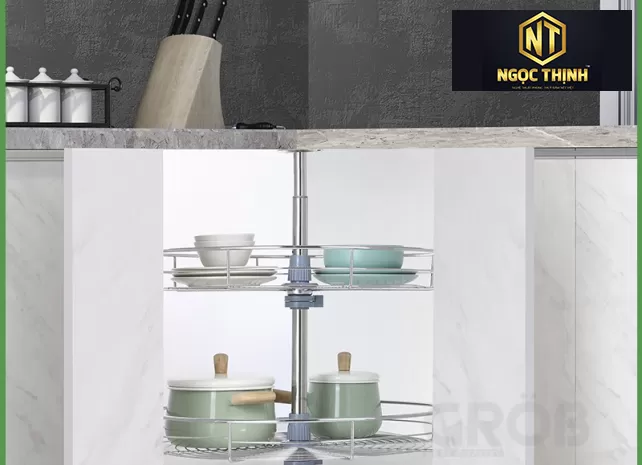 MÂM XOAY 360 INOX 304 NAN SỢI  tại Phước An